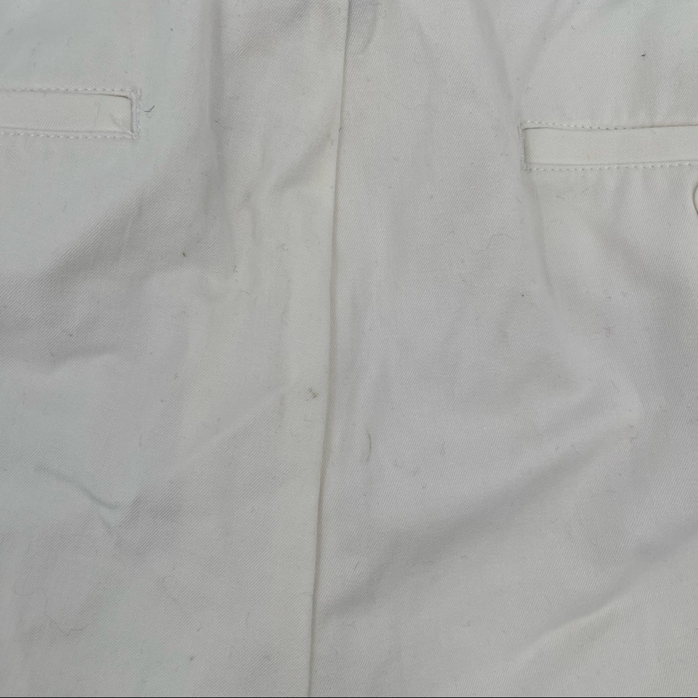 CHAPS Womens NWT Slimming Fit White Capri Pant size: 24W - Picture 10 of 11